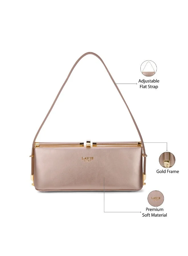 Lavie  Luxe Women's Parallel25 Small Frame (Rose Gold) for Women | Best Price UAE